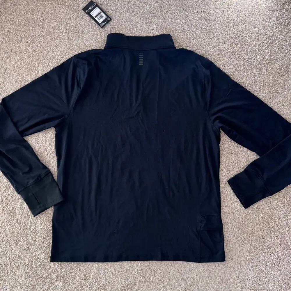 Under Armour Running Launch Pro 1/4 Zip Pullover Jacket Longsleeve Black Men XXL